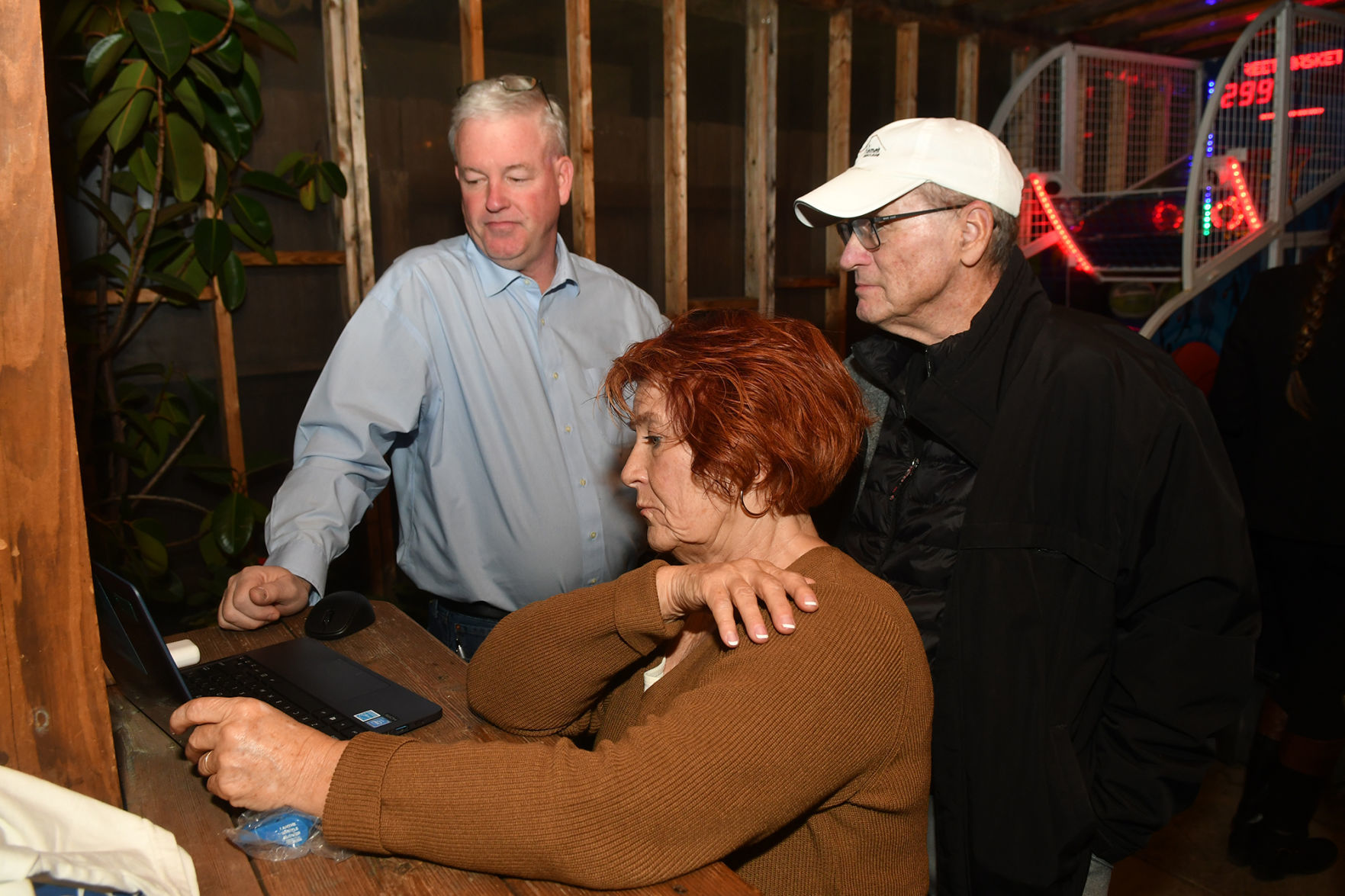 Mike Matson election night party